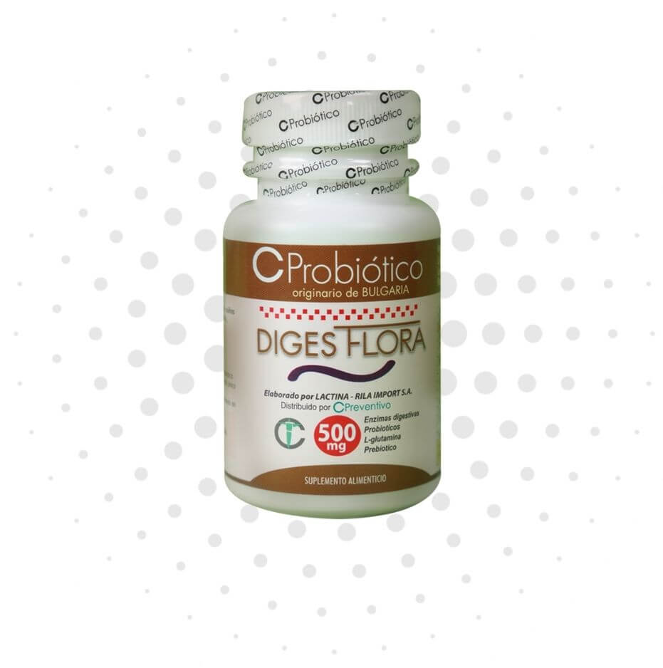 Frasco producto Digesflora