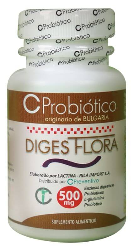 Frasco producto Digesflora